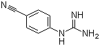 structure of CAS# 5637-42-3, N-(4-Cyanophenyl)guanidine