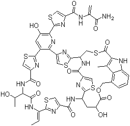 structure of CAS# 56377-79-8, 那西肽