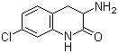 structure of CAS# 56433-13-7, 3-Amino-7-chloro-3,4-dihydroquinolin-2(1H)-one