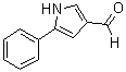 structure of CAS# 56448-22-7, 5-Phenyl-1H-pyrrole-3-carboxaldehyde