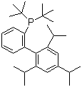 structure of CAS# 564483-19-8, 2-Di-tert-butylphosphino-2',4',6'-triisopropylbiphenyl