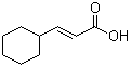 (2E)-3-Cyclohexylprop-2-enoic acid molecular structure (CAS 56453-86-2)