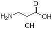 structure of CAS# 565-71-9, DL-Isoserine