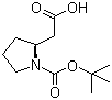structure of CAS# 56502-01-3, Boc-L-beta-Homoproline