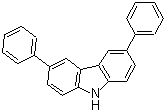 structure of CAS# 56525-79-2, 3,6-二苯基-9H-咔唑