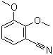 structure of CAS# 5653-62-3, 2,3-Dimethoxybenzonitrile