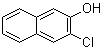 3-氯-2-萘酚分子结构 (CAS 56541-64-1)