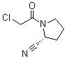 structure of CAS# 565452-98-4, (2R)-1-(Chloroacetyl)-2-pyrrolidinecarbonitrile