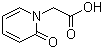 (2-氧代-2H-吡啶-1-基)乙酸分子结构 (CAS 56546-36-2)