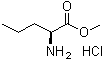 structure of CAS# 56558-30-6, Methyl L-norvalinate hydrochloride