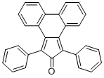 1,3-Diphenyl-2H-cyclopenta(l)phenanthren-2-one molecular structure (CAS 5660-91-3)