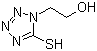 2-(5-Mercaptotetrazole-1-yl)ethanol molecular structure (CAS 56610-81-2)