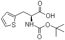 Boc-3-(2-thienyl)-L-alanine molecular structure (CAS 56675-37-7)