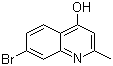 structure of CAS# 56716-92-8, 7-Bromo-2-methyl-4-quinolinol