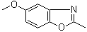 5-Methoxy-2-methylbenzoxazole molecular structure (CAS 5676-57-3)