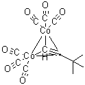 tert-Butylacetylenedicobalthexacarbonyl molecular structure (CAS 56792-69-9)