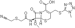 Cefmetazole molecular structure (CAS 56796-20-4)