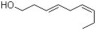 CAS 登录号：56805-23-3, (3E,6Z)-3,6-壬二烯-1-醇