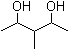 3-甲基-2,4-戊二醇分子结构 (CAS 5683-44-3)