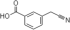 structure of CAS# 5689-33-8, 3-Carboxyphenylacetonitrile