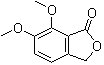 6,7-Dimethoxy-3H-1-isobenzofuranone molecular structure (CAS 569-31-3)