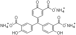 structure of CAS# 569-58-4, 铝试剂
