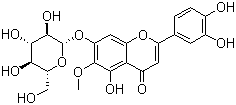 structure of CAS# 569-90-4, Nepetin-7-glucoside