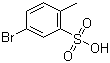 CAS 登录号：56919-17-6, 5-溴-2-甲基苯-1-磺酸