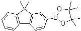structure of CAS# 569343-09-5, 9,9-二甲基芴-2-硼酸频哪醇酯