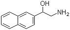 2-氨基-1-(2-萘基)乙醇分子结构 (CAS 5696-74-2)