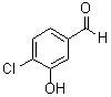 structure of CAS# 56962-12-0, 4-Chloro-3-hydroxybenzaldehyde