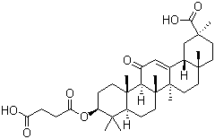 Carbenoxolone molecular structure (CAS 5697-56-3)