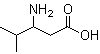 3-Amino-4-methylpentanoic acid molecular structure (CAS 5699-54-7)