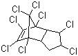 氯丹分子结构 (CAS 57-74-9)