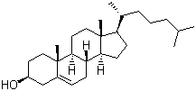 Cholesterol molecular structure (CAS 57-88-5)