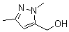 structure of CAS# 57012-20-1, 1,3-Dimethyl-1H-pyrazole-5-methanol