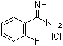 structure of CAS# 57075-81-7, 2-Fluorobenzamidine hydrochloride