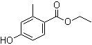 structure of CAS# 57081-00-2, Ethyl 4-hydroxy-2-methylbenzoate