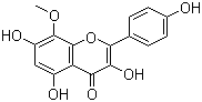 CAS 登录号：571-74-4, 8-甲氧基莰非醇, 8-甲氧基山萘酚, 草质素-8-甲醚, 3,4',5,7-四羟基-8-甲氧基黄酮