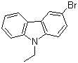 3-Bromo-9-ethylcarbazole molecular structure (CAS 57102-97-3)
