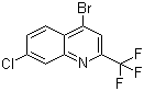 CAS 登录号：57124-19-3, 4-溴-7-氯-2-(三氟甲基)喹啉