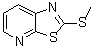 structure of CAS# 57135-10-1, 2-(Methylthio)thiazolo[5,4-b]pyridine