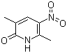 structure of CAS# 57179-69-8, 3,6-二甲基-5-硝基-2(1H)-吡啶酮