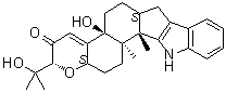 structure of CAS# 57186-25-1, Paxilline