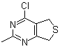 CAS # 5719-46-0, 4-Chloro-5,7-dihydro-2-methyl-thieno[3,4-d]pyrimidine