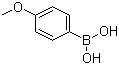 4-Methoxyphenylboronic acid molecular structure (CAS 5720-07-0)