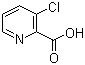 structure of CAS# 57266-69-0, 3-Chloropicolinic acid