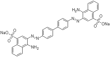 直接红 28分子结构 (CAS 573-58-0)