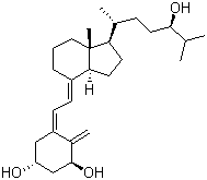 structure of CAS# 57333-96-7, Tacalcitol