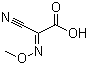 CAS 登录号：57336-69-3, 氰基(甲氧基亚氨基)乙酸
